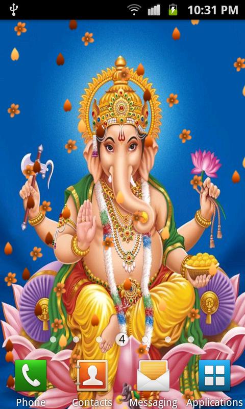 Ganesha Ji Live Wallpaper截图1