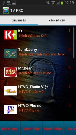 Xem TV KO C&oacute; Quảng C&aacute;o, C&oacute; K+截图5