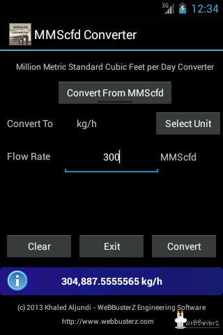 MMScfd Converter Free截图1