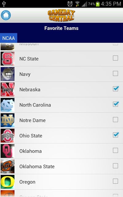 Gameday Central - NCAA News截图8