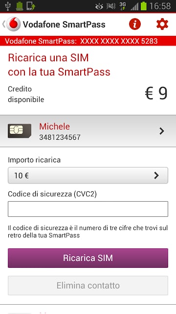 Vodafone SmartPass截图3