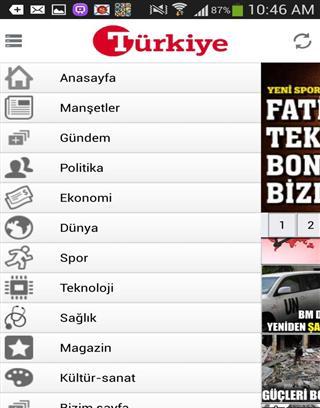 T&uuml;rkiye Gazetesi截图5