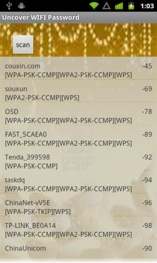Uncover WIFI Password截图3