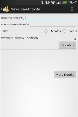 贷款计算器 Loan Calc截图2
