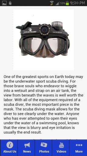 最佳潜水面具 Best Scuba Mask截图1