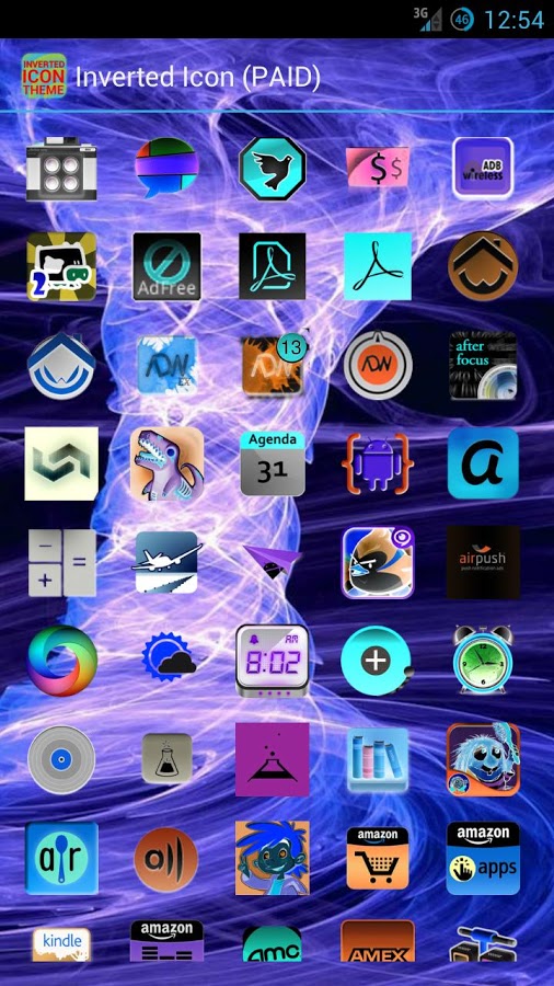 Inverted Icon THEME ★FREE★截图1