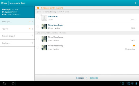 Messagerie Bbox截图1