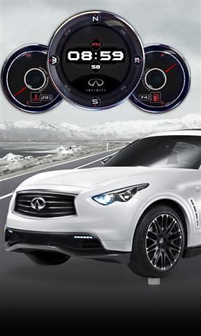 Infiniti FX Compass LWP截图2