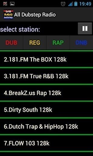 Dubstep 的电台 Reggae 的电台截图1