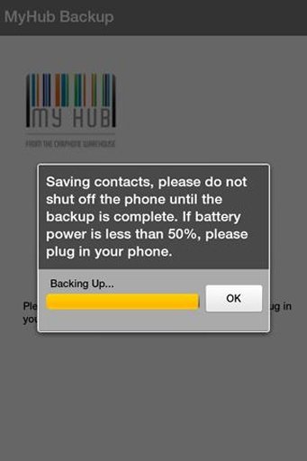 My Hub Mobile Backup截图1