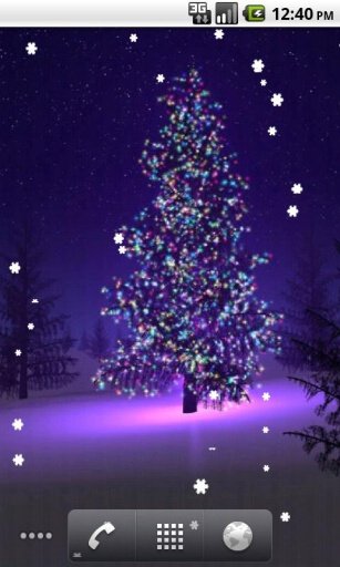 Snowy Christmas Wallpaper5截图1