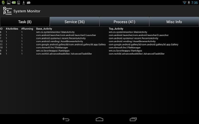 Task/Service/Process Monitor截图2