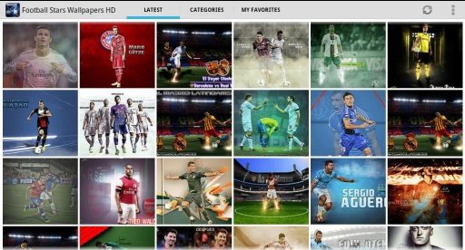 Football Stars Wallpapers HD截图2