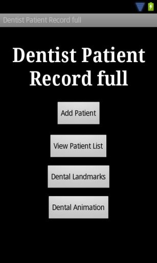 Dentist Patient Record lite截图3