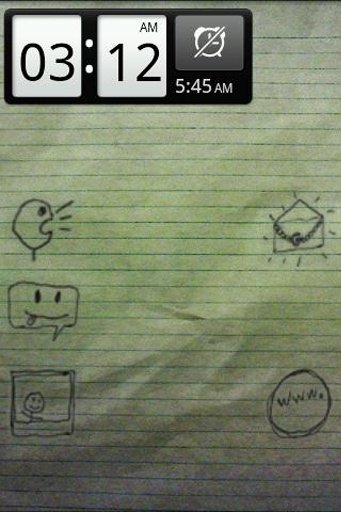 DRAWN!!! THEME ADW截图2