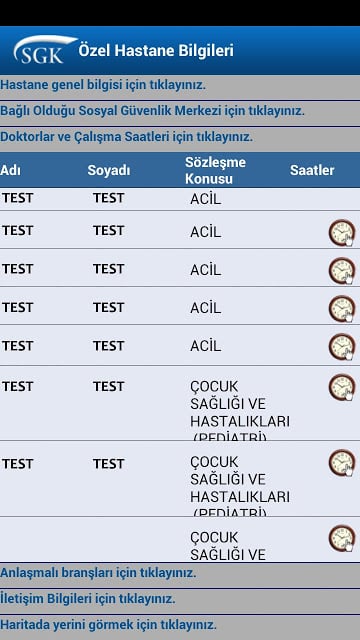 SGK Hastaneni Se&ccedil;截图1