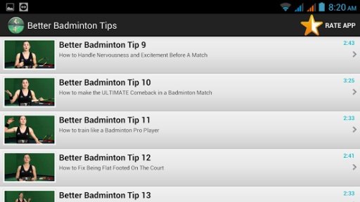 Better Badminton Tips截图7