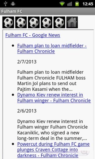 Fulham FC News截图2