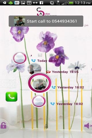 Pansy Flower - Start Theme截图4