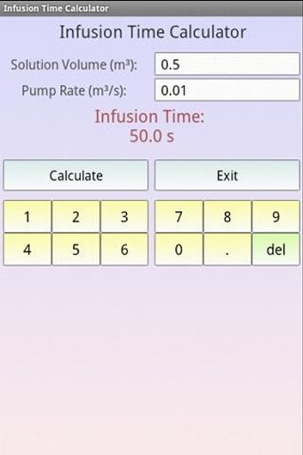 输液时间计算器截图2