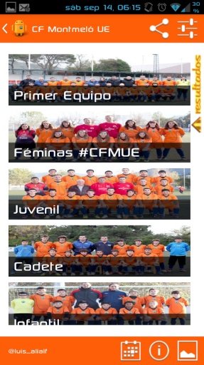 CF Montmel&oacute; UE App截图1