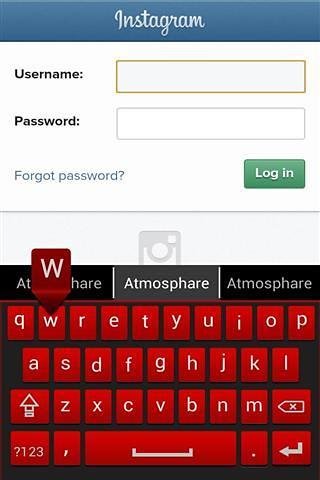 红色键盘免费截图3