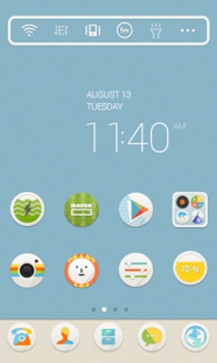 Soft Punch Dodol Theme截图4