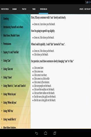 English Grammar For Tablets截图3