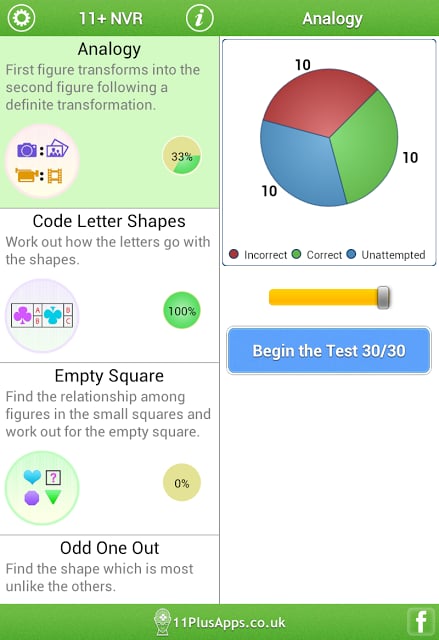 11+ Non-verbal Reasoning Lite截图6