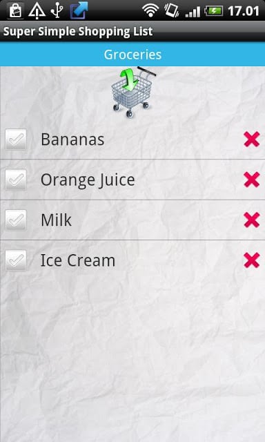 Super Simple Shopping List截图1