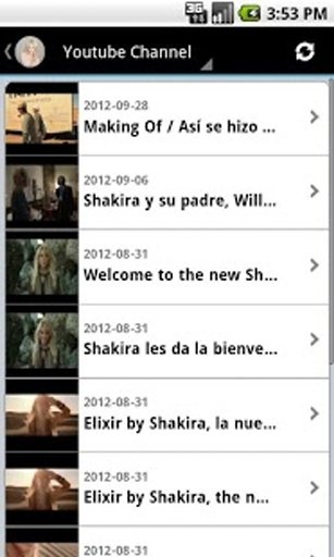 Shakira Videos截图2