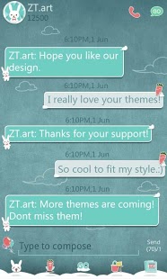 GO SMS Pro Balloon ThemeEX截图5