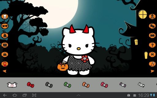 Hello Kitty. Halloween截图2