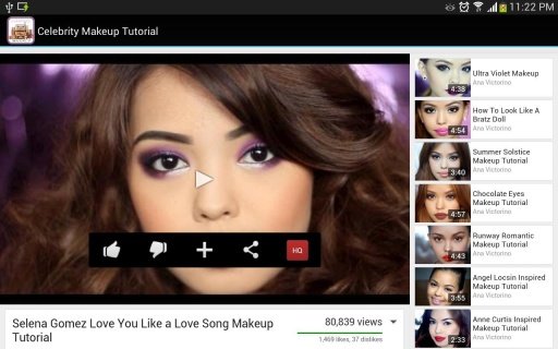 Celebrity Makeup Tutorials截图5