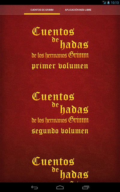 Cuentos de Grimm AudioLibro截图9