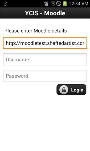 Moodle for Android (YCIS) BETA截图4