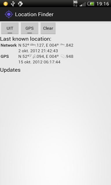 Location Finder (test app)截图1