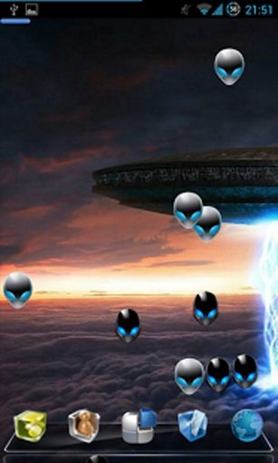 Alien UFO Live Wallpaper截图5