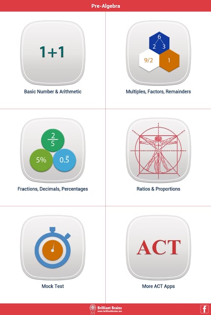 ACT Math : Pre-Algebra Lite截图6