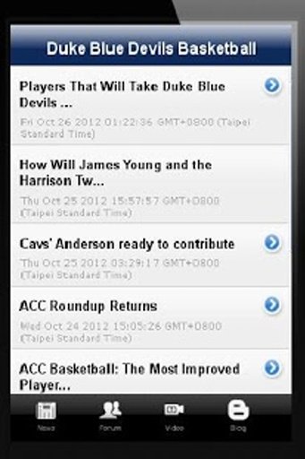 Duke Blue Devils Basketball截图1