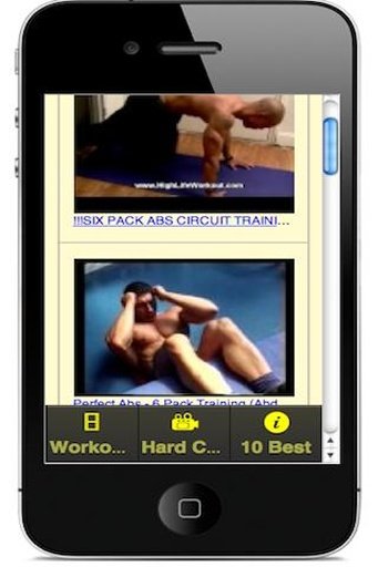 ABS WORKOUTS (FREE)截图1