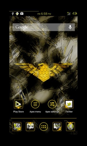 Liberty Yellow Apex Theme截图4