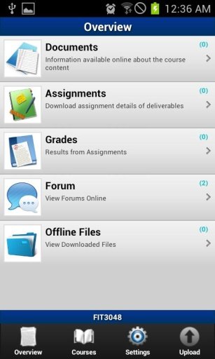 Moodle for Android (YCIS) BETA截图3