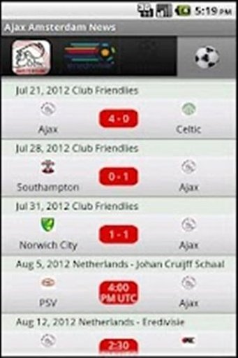 Ajax Amsterdam News截图2