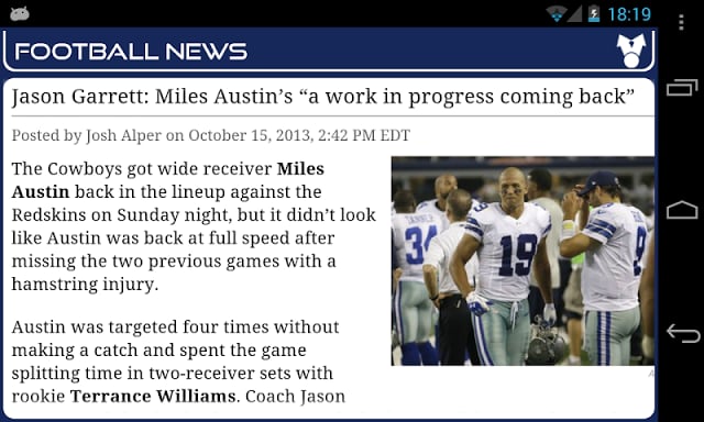 Dallas Football News截图5