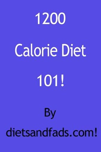 1200 Calorie Diet截图2