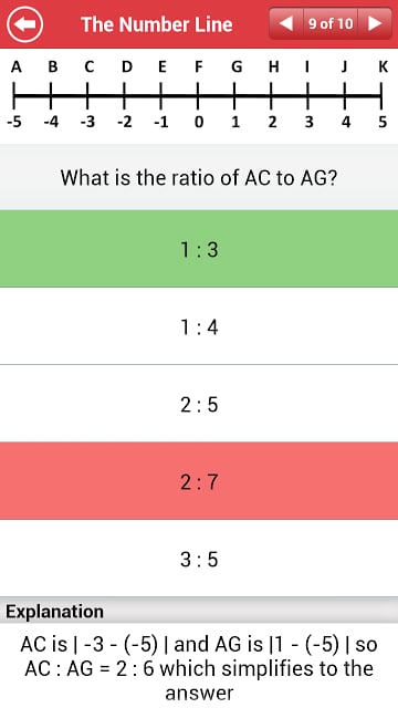 ACT Math : Pre-Algebra Lite截图7