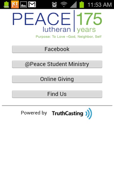 Peace Lutheran截图1