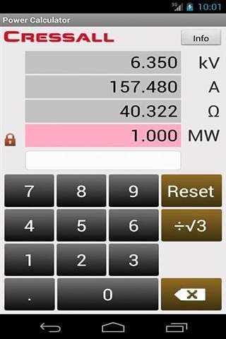 电力法计算器 Ohms Law/Power Law Calculator截图3