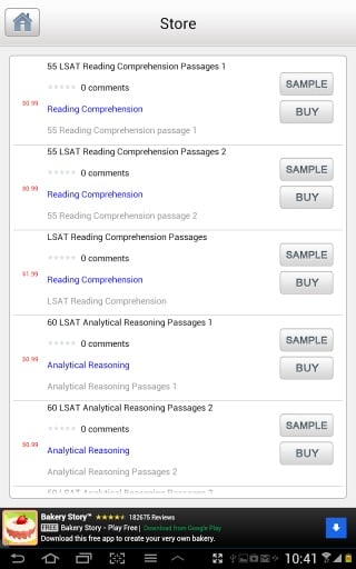 Prep 4 LSAT Test截图3